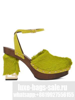 Fendi Women's Baguette Show 8Z8375 Green