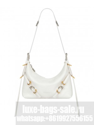 Givenchy Mini Voyou Bag In Leather Cream