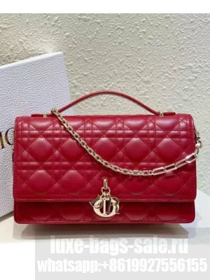 Christian Dior My Dior Top Handle bag Red