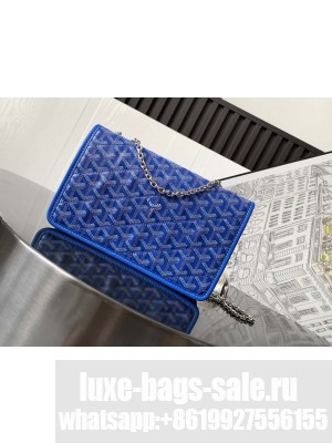 Goyard Alexandre III Bag Blue