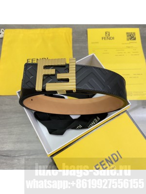 Fendi 38mm Eversible Belt FF buckle with stud closure 2021 Collection 31