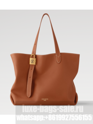 Louis Vuitton NEW Low Key Cabas MM M25341 Cognac Brown
