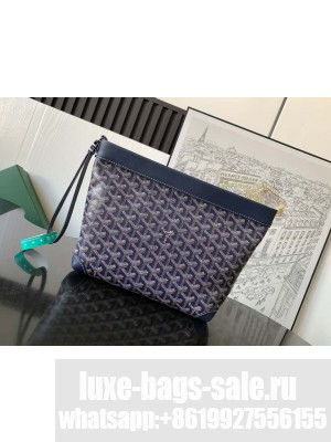Goyard Conti pouch Navy