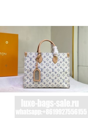 Louis Vuitton Monogram Reverse OnTheGo MM M24708 White