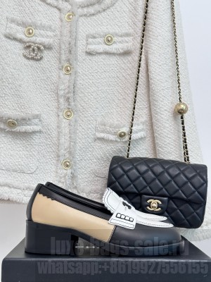 Chanel Lambskin 5.5cm Loafers 2023 022