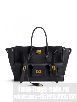 Balenciaga Bel Air Small Carry All Bag Black