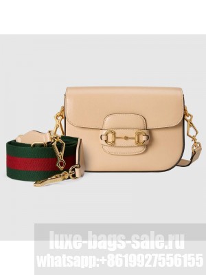 Gucci Horsebit 1955 mini bag 658574 Beige