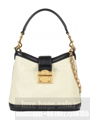 Gucci Small GG Shoulder Bag 675788 Cream