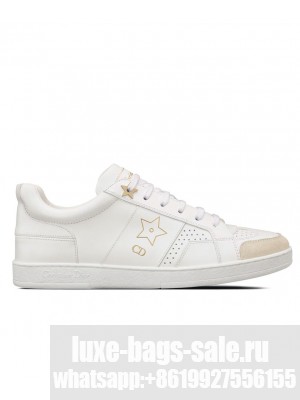 Christian Dior Women's Star Sneaker White