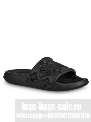 Louis Vuitton Unisex Waterfront Mule Black