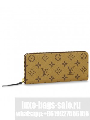 Louis Vuitton Clemence Wallet M82336 Apricot