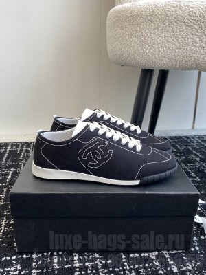 Chanel Canvas Sneaker G46092 Black