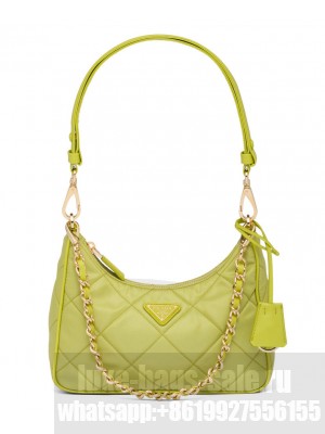 Prada Re-Nylon Mini-Bag 1BC204 Light Green