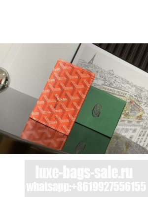 Goyard Saint-Pierre Card Wallet Orange