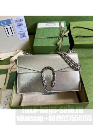Guccy Dionysus medium shoulder bag 400249 Silver