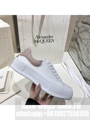 Alexander McQueen Deck Lace Up Plimsoll 01 2021 Collection
