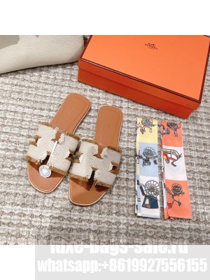 Hermes Oran Flat Slide Sandals 2023 Collection 063