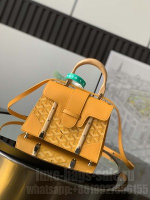 Goyard Saïgon Structuré Mini Bag Yellow