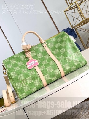 Louis Vuitton Keepall Bandouliere 45 N40713 Green