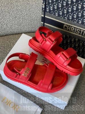 Dior DiorAct Calfskin Flat Strap Sandals 2023 05