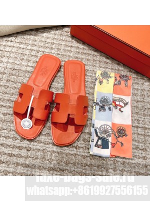 Hermes Oran Flat Slide Sandals 2023 Collection 081