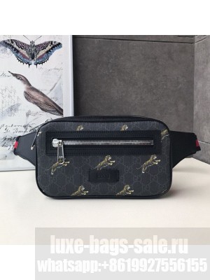 Gucci Bestiary GG Canvas Belt Bag with Tigers Print 474293 2019 Collection