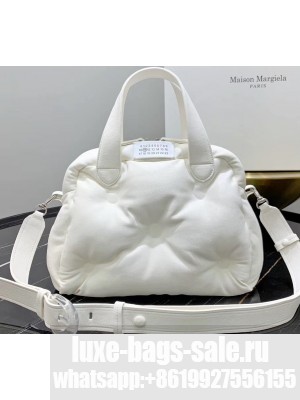 Maison Margiela 5AC Glam Slam Medium Top Handle Bag White