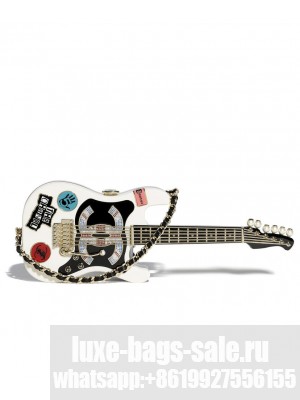 Chanel Guitar Minaudiere AS4955 Cream