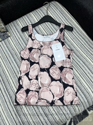 Chanel Camellia Print Top 2025