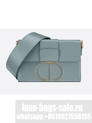 DIOR 30 MONTAIGNE BOX BAG Mint Cloud Blue Box Calfskin M9204U