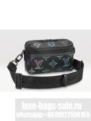 Louis vuitton Comet Messenger PM M22495 Black Borealis
