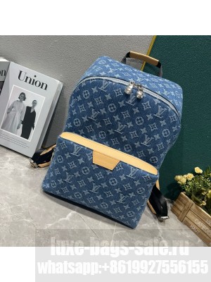 Louis vuitton original APOLLO BACKPACK M43186 Denim Blue
