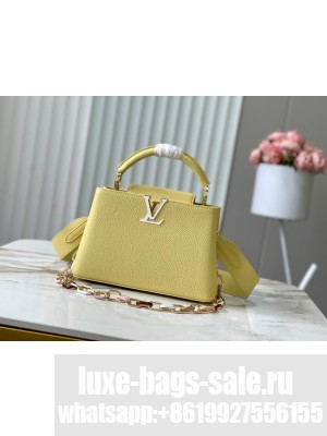 Louis Vuitton Capucines BB M21641 yellow