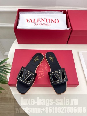 Valentino Garavani VLogo cut-out slide sandal 05 2025