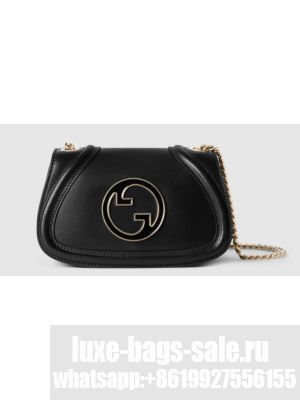 GUCCI BLONDIE SMALL SHOULDER BAG 815711 BLACK