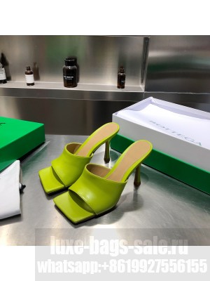 Bottega Venta Leather mules with a squared sole heel 9cm 2021 Collection 13