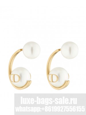 Christian Dior Women's Dior Tribales Earrings White