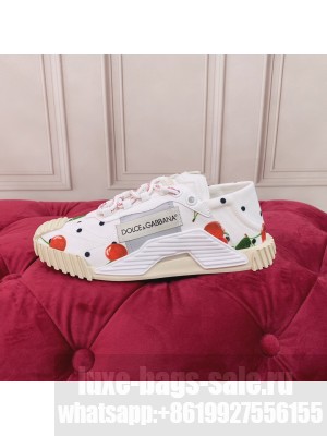 DOLCE & GABBANA NS1 SLIP ON SNEAKERS IN MIXED MATERIALS 2022 012
