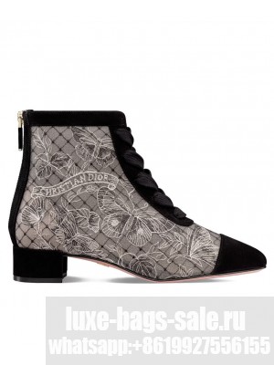 Christian Dior Women's Naughtily-D Ankle Boot Black