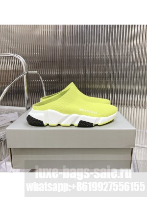 Balenciaga Unisex Speed Recycled Knit Mule Slip-On Sneakers 02