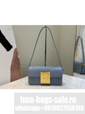 Miss Dior Flap Bag Quilted Miss Dior Allover Calfskin M2610UB light blue