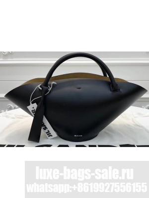 Jil Sander Small Sombrero Tote Bag Black