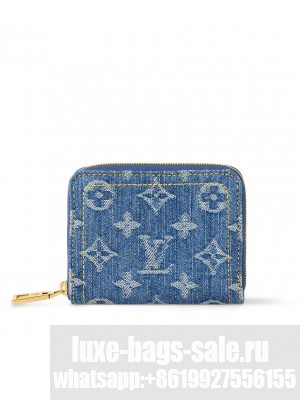 Louis Vuitton Zippy Coin Purse M82957 Blue