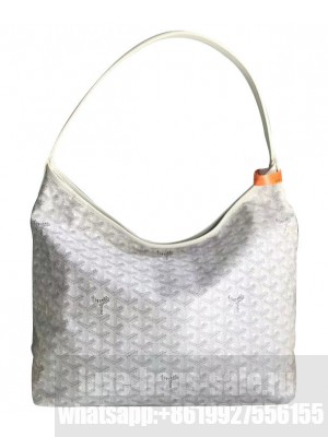 Goyard Boheme Hobo Bag White