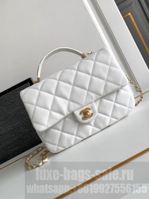 CHANEL CLASSIC 24P Tote Bags 3899 WHITE