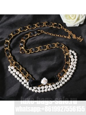 CHANEL Waist Chain Belt AB263