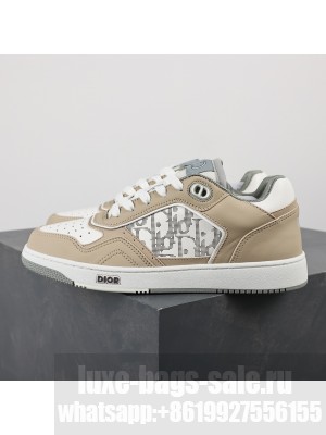 Dior Unisex B27 Low-Top Sneaker Smooth Calfskin with Dior Oblique Jacquard 2023 01