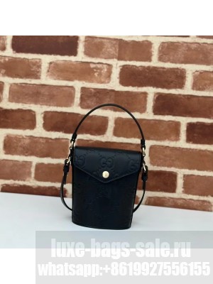 Gucci GG SUPER MINI SHOULDER BAG 772795 black
