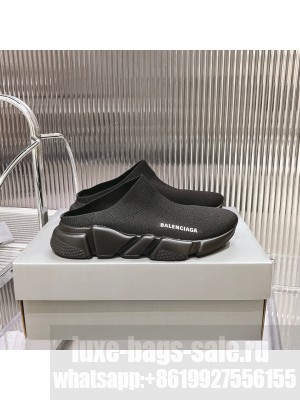 Balenciaga Unisex Speed Recycled Knit Mule Slip-On Sneakers 08