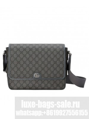 Gucci Ophidia Medium Messenger Bag 761741 Dark Gray